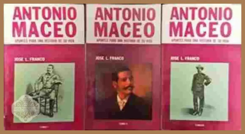 Antonino Maceoю Tomo 1-3 - Книга