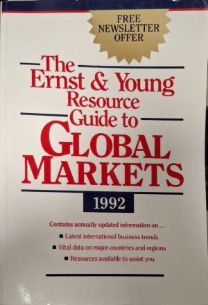 The Ernst & Young resource guide to global markets 1992 - James E. Searing