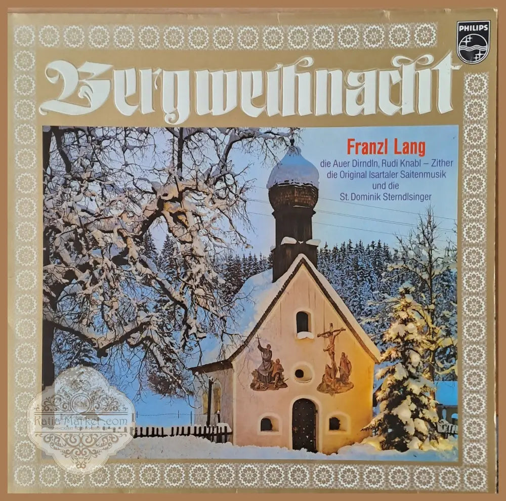 Bergweihnacht. Franzl Lang - antique