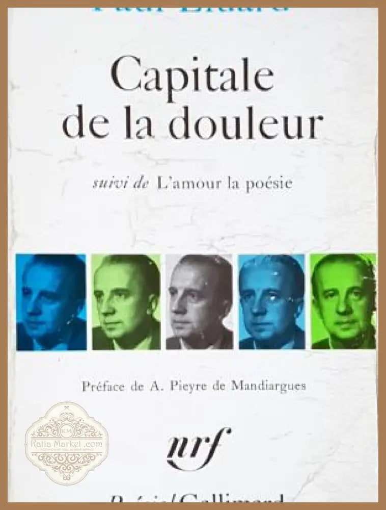 Capitale de la douleur - Paul Eluard - couverture