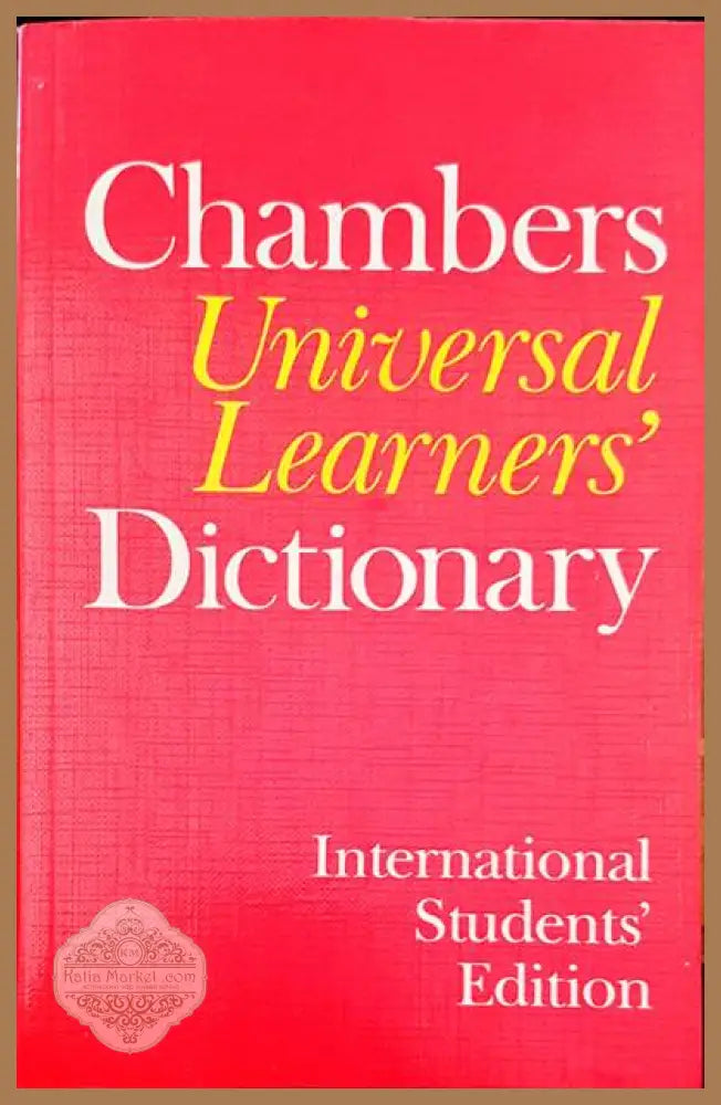 Chambers dictionary - E. M. Kirkpatrick - Книги