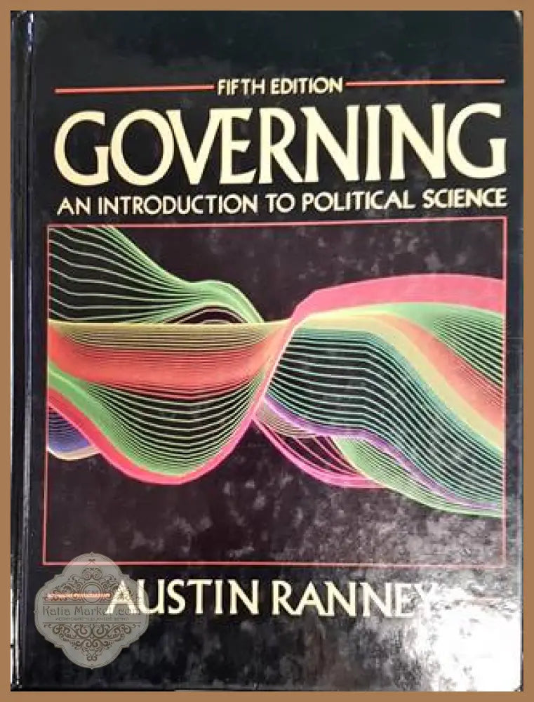 Coverning an introduction to political science - Austin Ranney - Книги