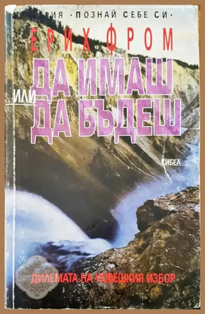 Да имаш или да бъдеш (1438) - Книга