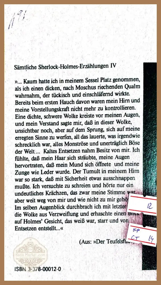 Der letzte Streich von Sherlock Holmes - Arthur Conan Doyle - Книги