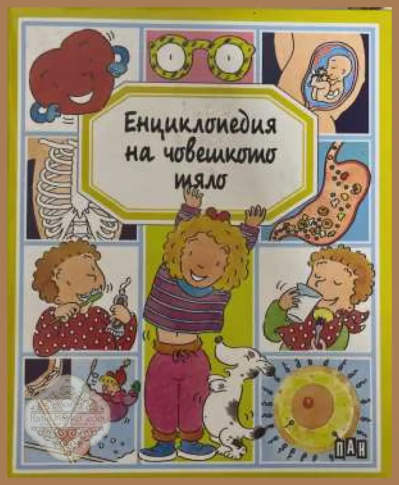 Енциклопедия на човешкото тяло - корица