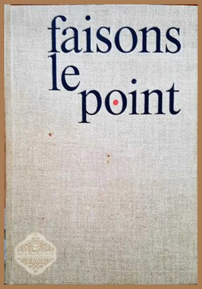Faisons le point - Книги