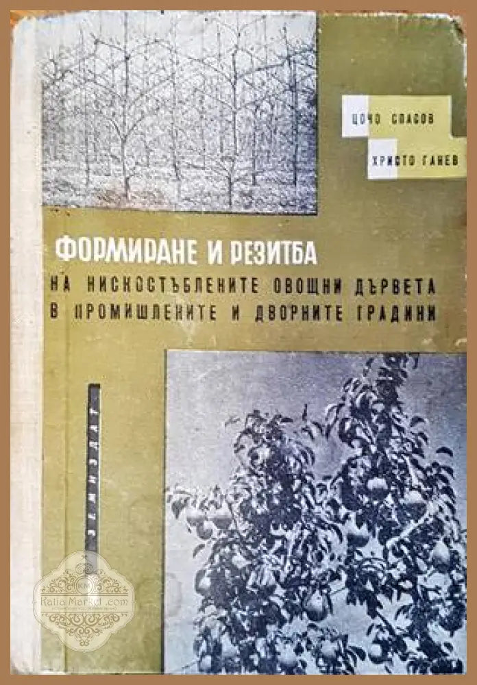 Формиране и резитба на нискостъблените овощни дървета в промишлените и дворните градини - Цочо Спасов Христо Ганев