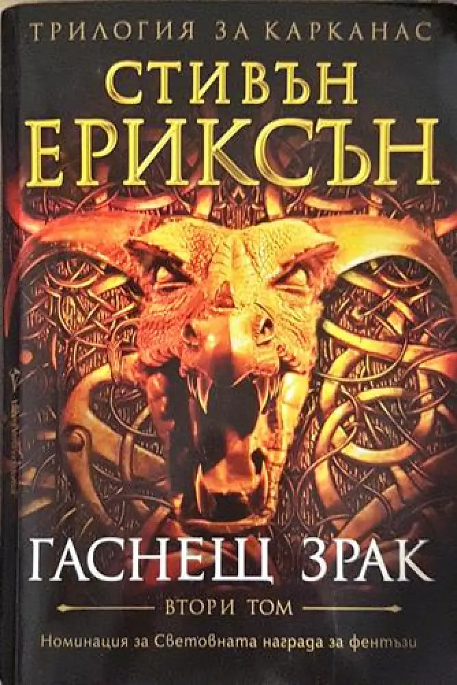 Гаснещ зрак. Том 2 (2908) - Книга