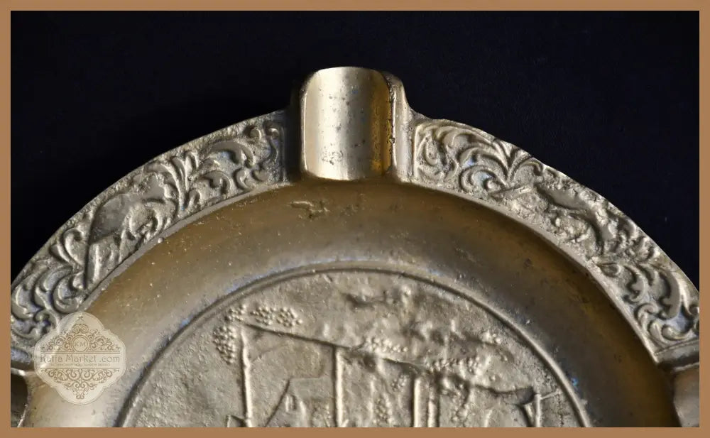 Голям бронзов пепелник от Нидерландия - antique