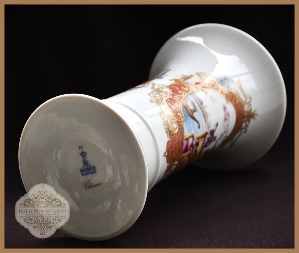 Голяма ваза ’AK Kaiser’ (Западна Германия). Модел ’Chinois’ - antique