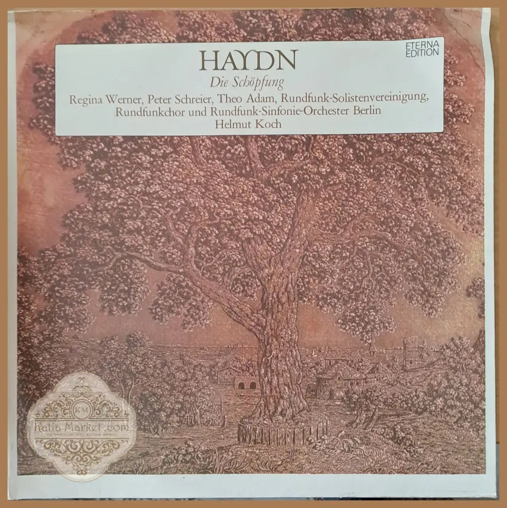 Haydn: Die Schopfung - Regina Werner Theo Adam Rundfunk-Sinfonie-Orchester Berlin. Двоен албум - antique