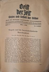 Geist der Zeit. Wesen und Gestalt der Völker. Heft 3, März 1943 - Колектив