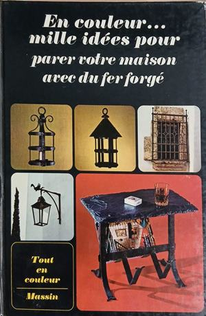 En couleur... mille idées pour parer votre maison avec du fer forgé - Jean-Bernard Leroy