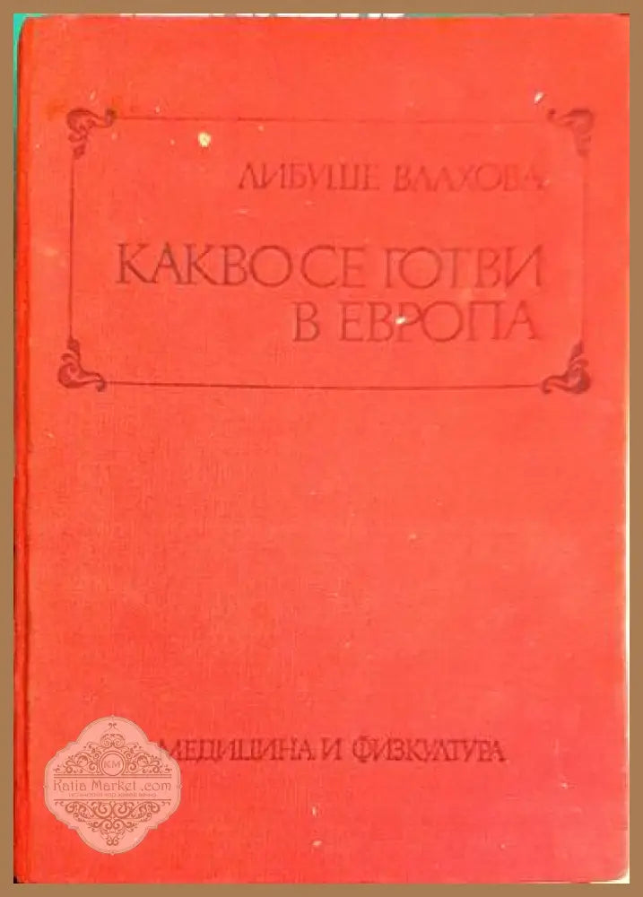 Какво се готви в Европа - Либуше Влахова - Книга