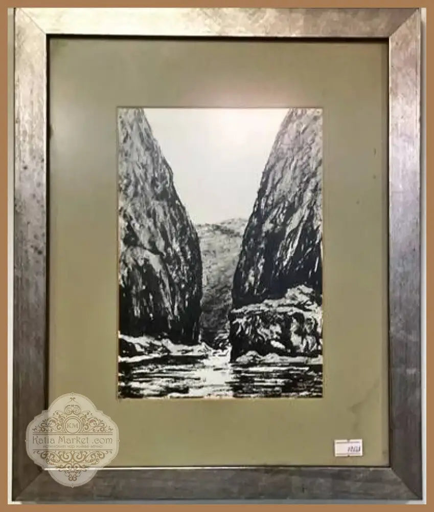 Картина молив хартия в рамка (817) - Картина