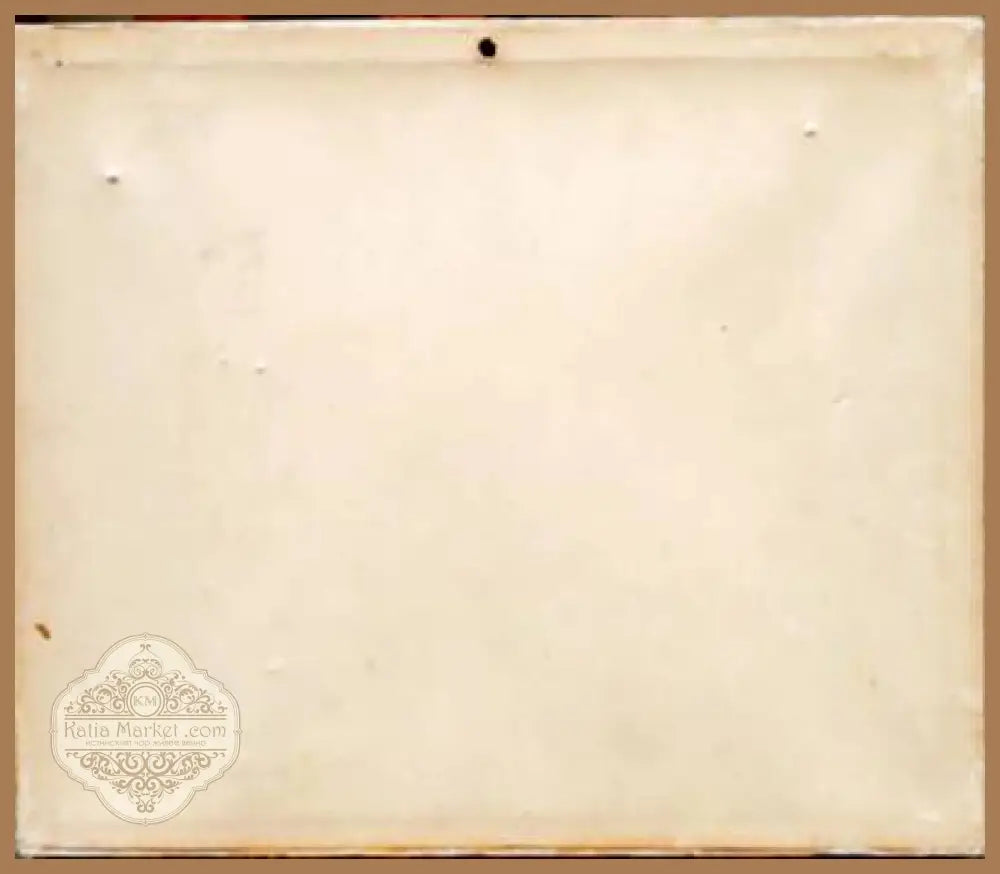 Картина смесена техника с рамка и стъкло -Тодоров - antique