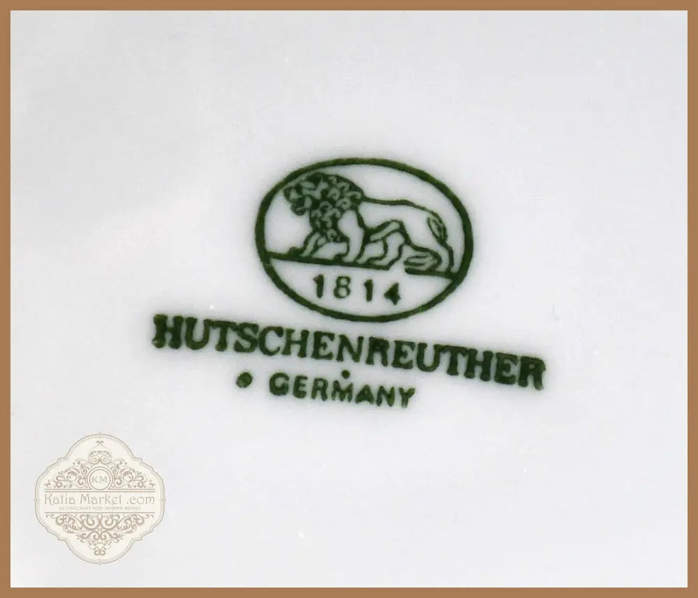 Коледна чиния на Hutschenreuther - antique