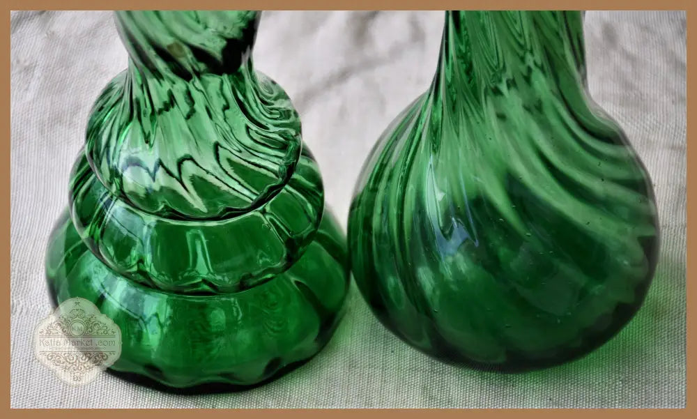 Коплект вази Hoosier Glass - antique