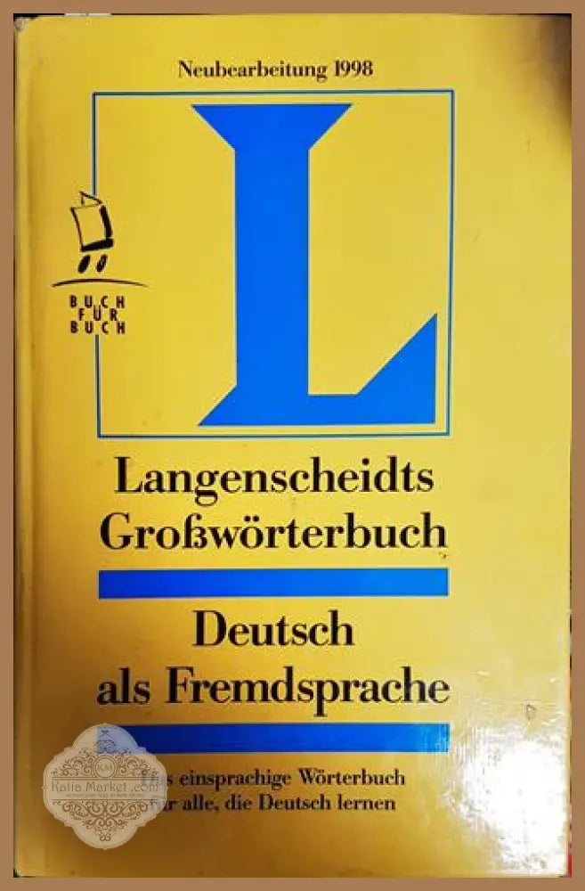 Langenscheidts Grosworterbuch Deutsch als Fremdsprache - Dieter Götz Günther Haensch Hans Wellmann - Книги