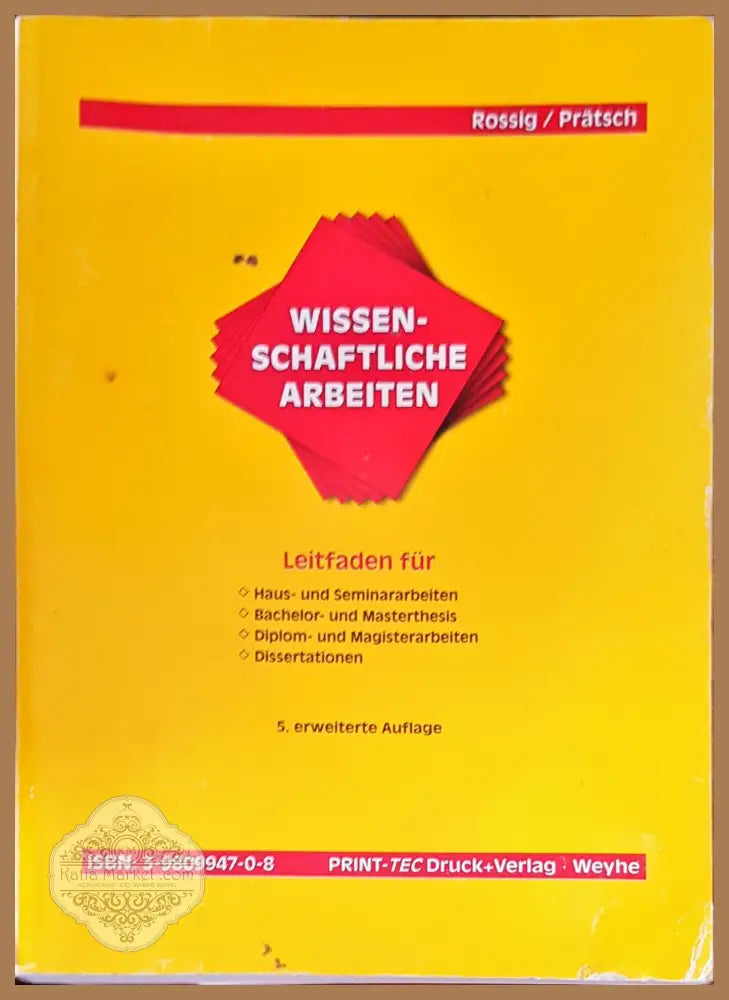 Leitfaden fur - Wissen-Schaftliche Arbeiten - Книги