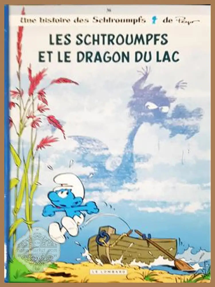 Les Schtroumpfs et le Dragon du lac - корица