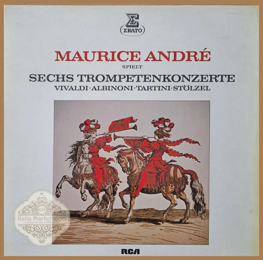 Maurice Andre spielt Sechs Trompetenkonzerte - antique
