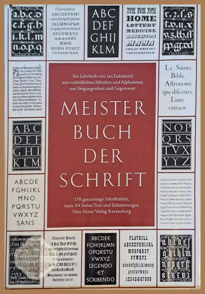Meister Buch Der Schrift - Jan Tschichold - Книги