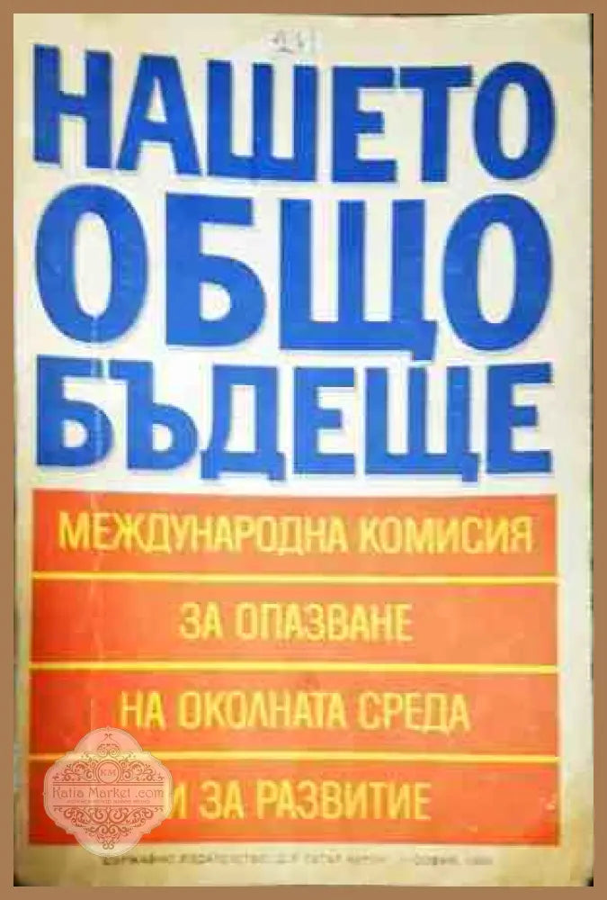 Нашето общо бъдеще