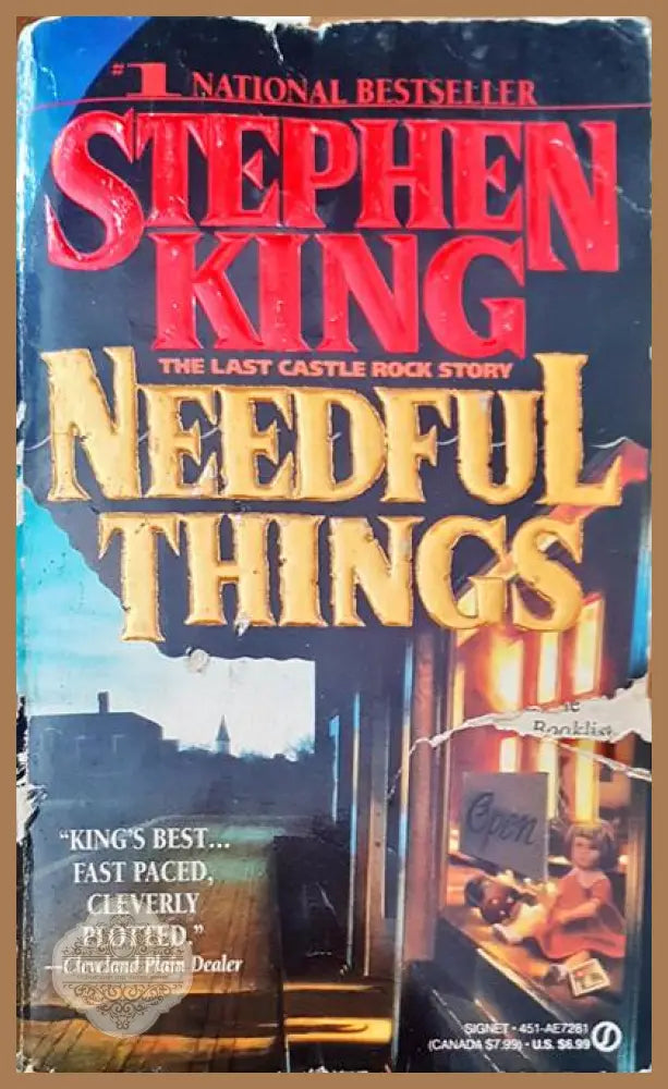 Needful things - Spehen King - Книги