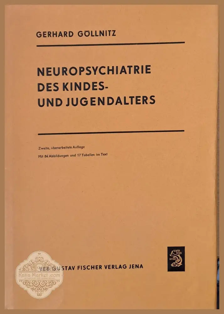 Neuropsychiatrie des kindes-und Jugendalters - Gerhard Gollnitz - Книги