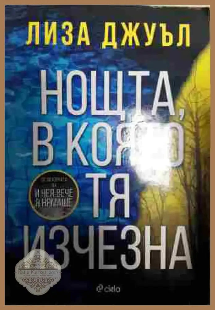 Нощта в която тя изчезна - Книга
