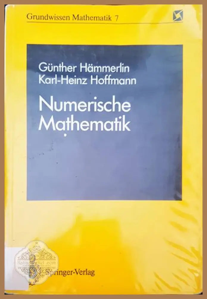 Numerische mathematik - Gunther Hammerlin Karl-Heinz Hoffmann - Книги