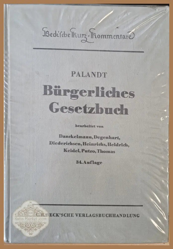 Palandt Burgerliches Gesetzbuch - Авторски колектив - Книги