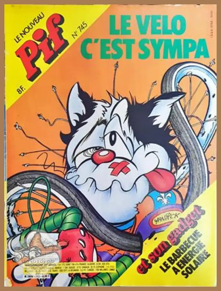 Pif № 745 / 1983 – Le Vélo C’est Sympa (2020) - Книга