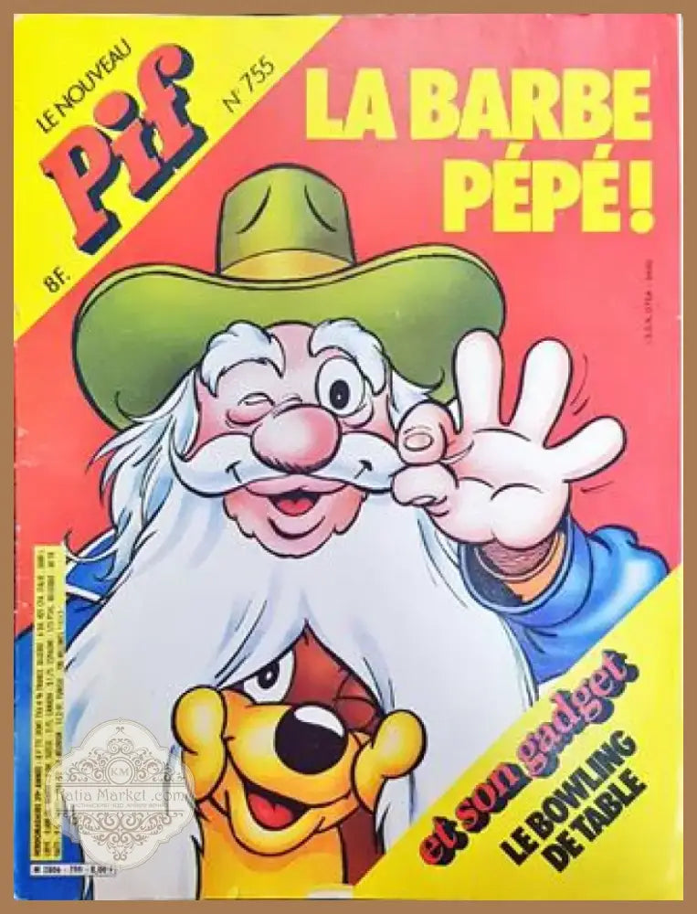 Pif № 755 / 1983 – La Barbe Pépé! – Le Bowling de Table (2031) - Книга