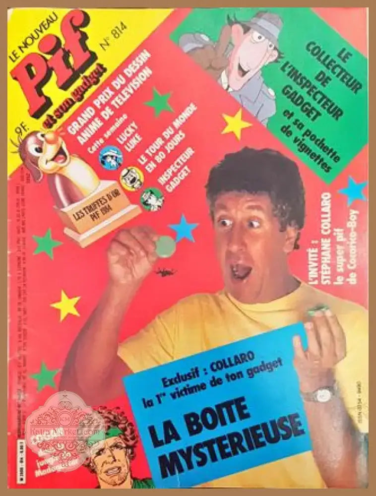 Pif № 814 / 1984 – Collaro: La Boîte Mystérieuse – Inspecteur Gadget (2034) - Книга