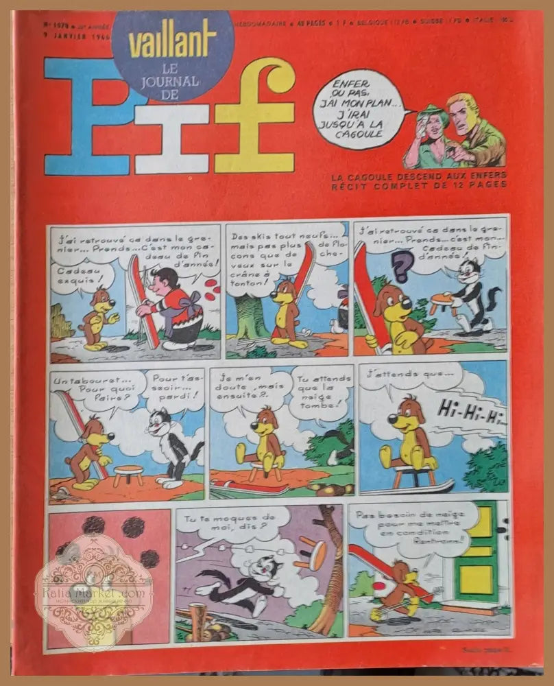 Pif - №1078 / 9 Janvier 1966 - Книги