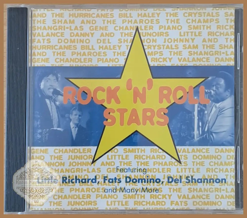 Rock’n’ Roll Stars: Little Richard Fats Domino Del Shannon and Many More - 1-CD - antique