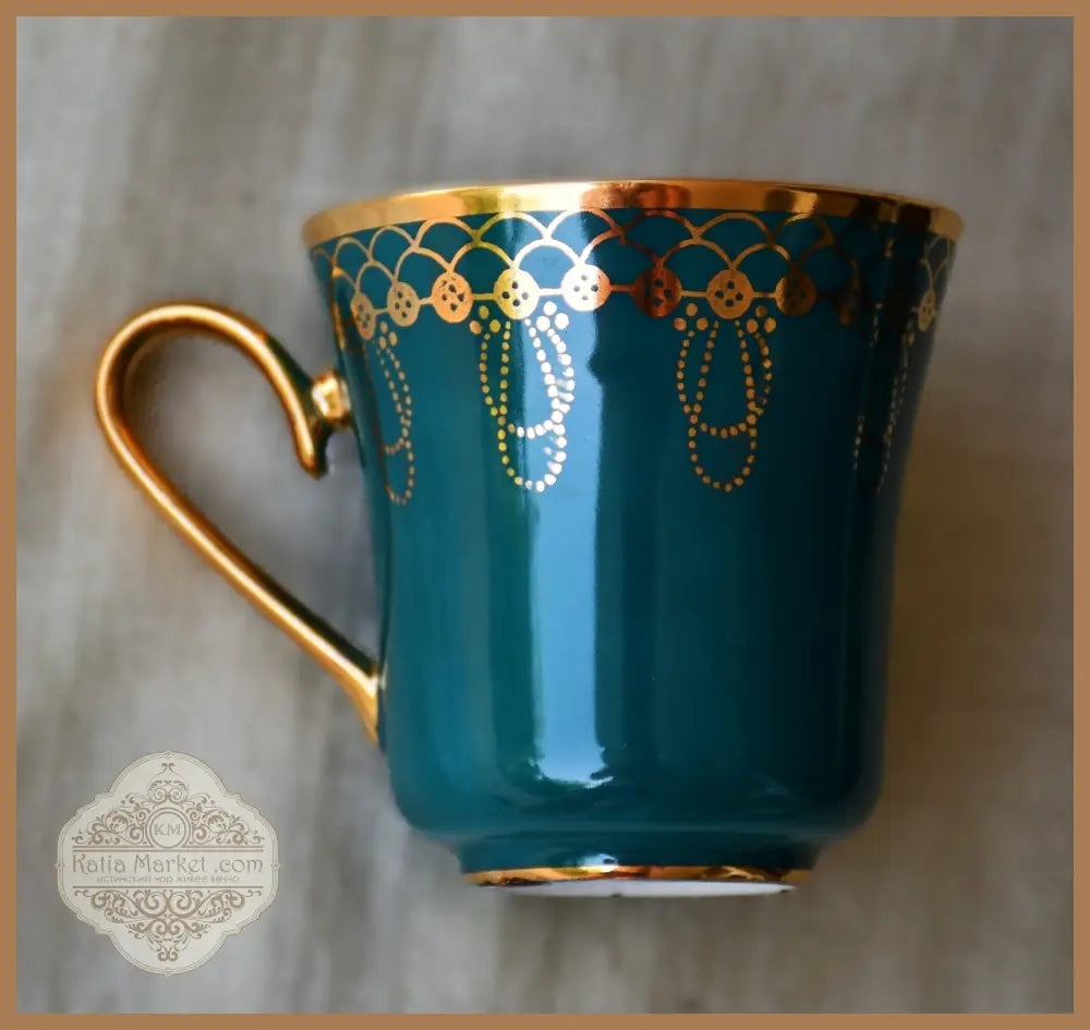 Сервиз за кафе ’Линда’ - винтидж карловарски порцелан - antique