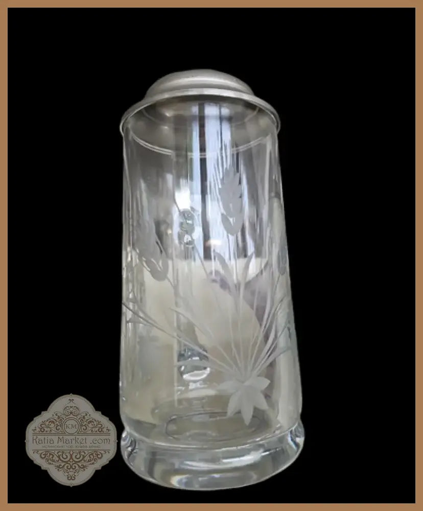 Стъклена халба с капак,вместимост 0,5L (475)