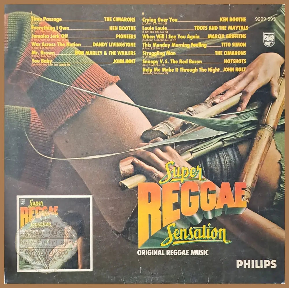 Super Reggae Sensation. Original Reggae Music - antique