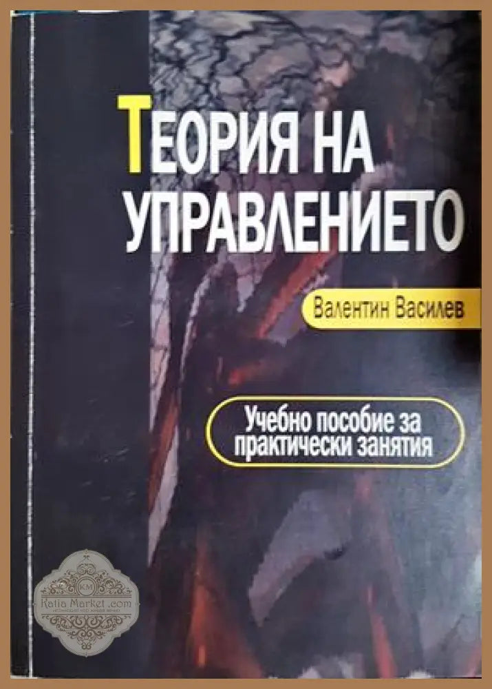 Теория на управлението - Валентин Василев - Книга