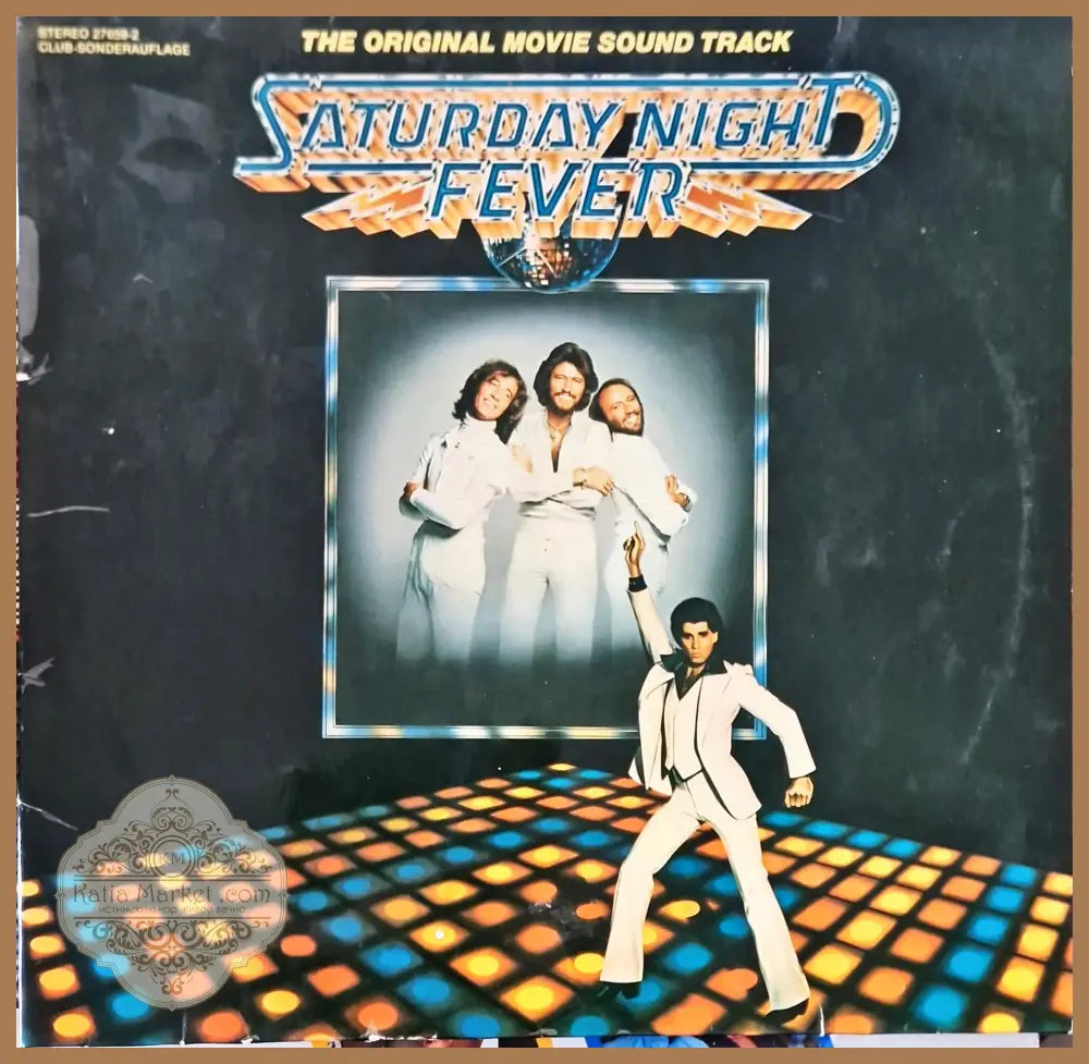 The Original Movie Sound Track ’Saturday Night Fever’ - Bee Gees Yvonne Elliman Tavares - antique