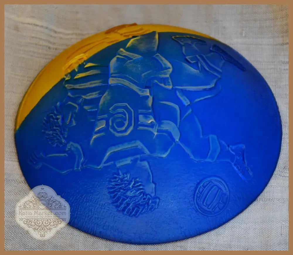 100 г. шведски футбол - авторска купа на Матс Йонасон - antique