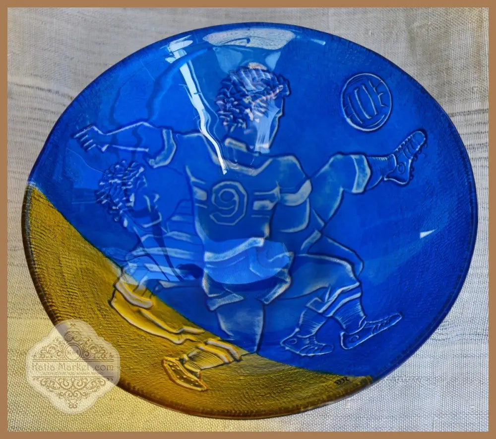 100 г. шведски футбол - авторска купа на Матс Йонасон - antique
