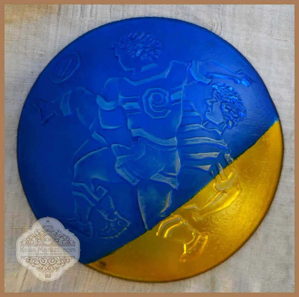 100 г. шведски футбол - авторска купа на Матс Йонасон - antique