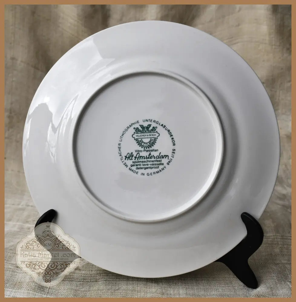 6 чинии ’Villeroy & Boch’ винтидж - antique