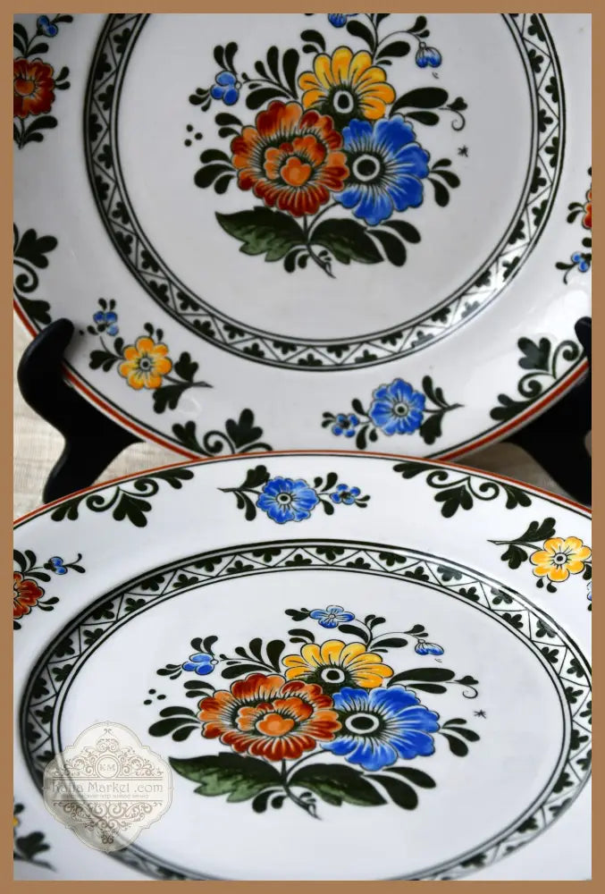 6 чинии ’Villeroy & Boch’ винтидж - antique