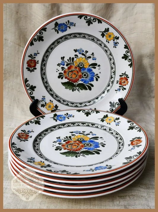 6 чинии ’Villeroy & Boch’ винтидж - antique