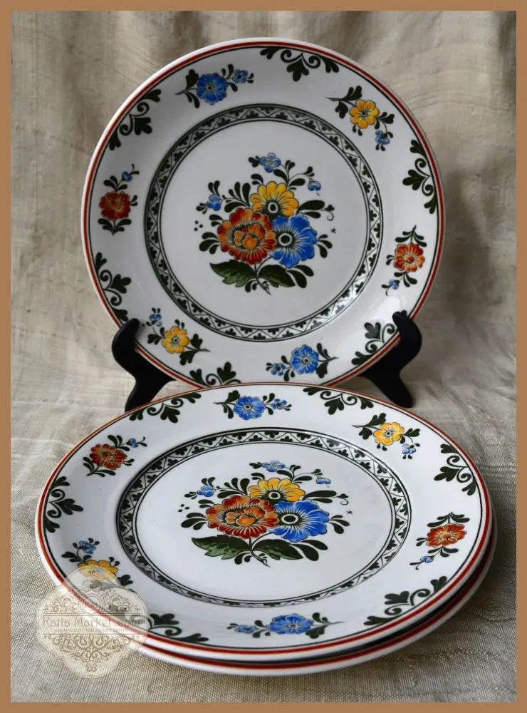 6 чинии ’Villeroy & Boch’ винтидж - antique